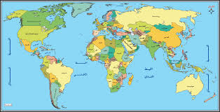 توزيع السكان في العالم